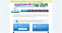 Desktop Screenshot of e-xamit.ie